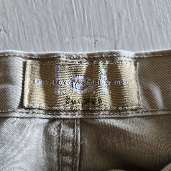 Vintage 90s Y2K L.E.I. Juniors Size 3 Tan Khaki Surplus Cargo Pants Made In USA - Picture 6 of 11